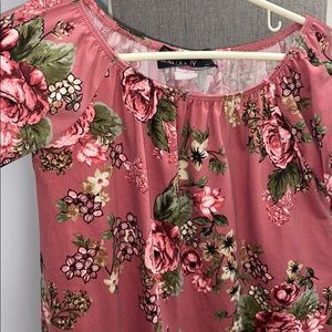 off the shoulder shirt